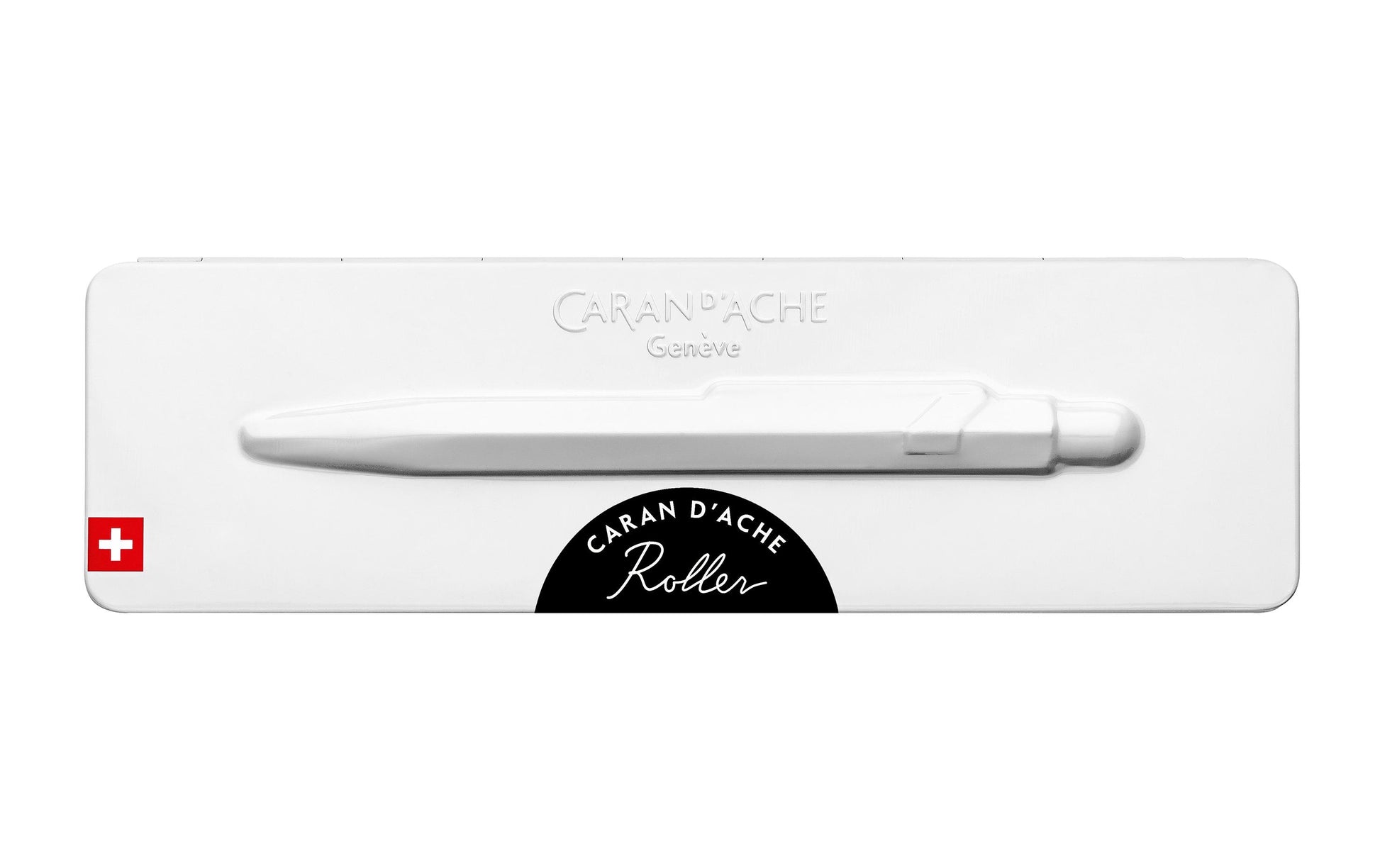 Caran d-Ache Caran d’Ache 849 – Tintenroller, 0,7 mm, schwarz, Druckmechanik, Aluminium