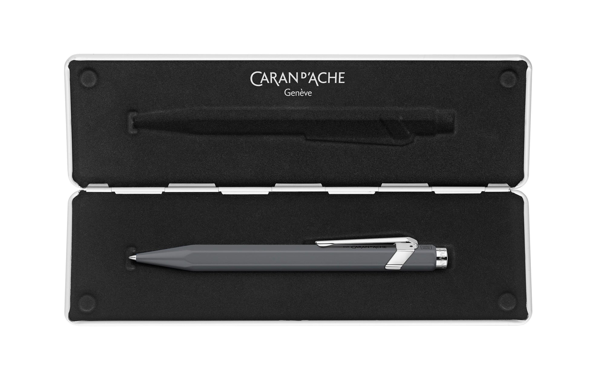 Caran d-Ache Caran d'Ache 849 – Tintenroller, Druckmechanik, 0,7 mm, Schwarz