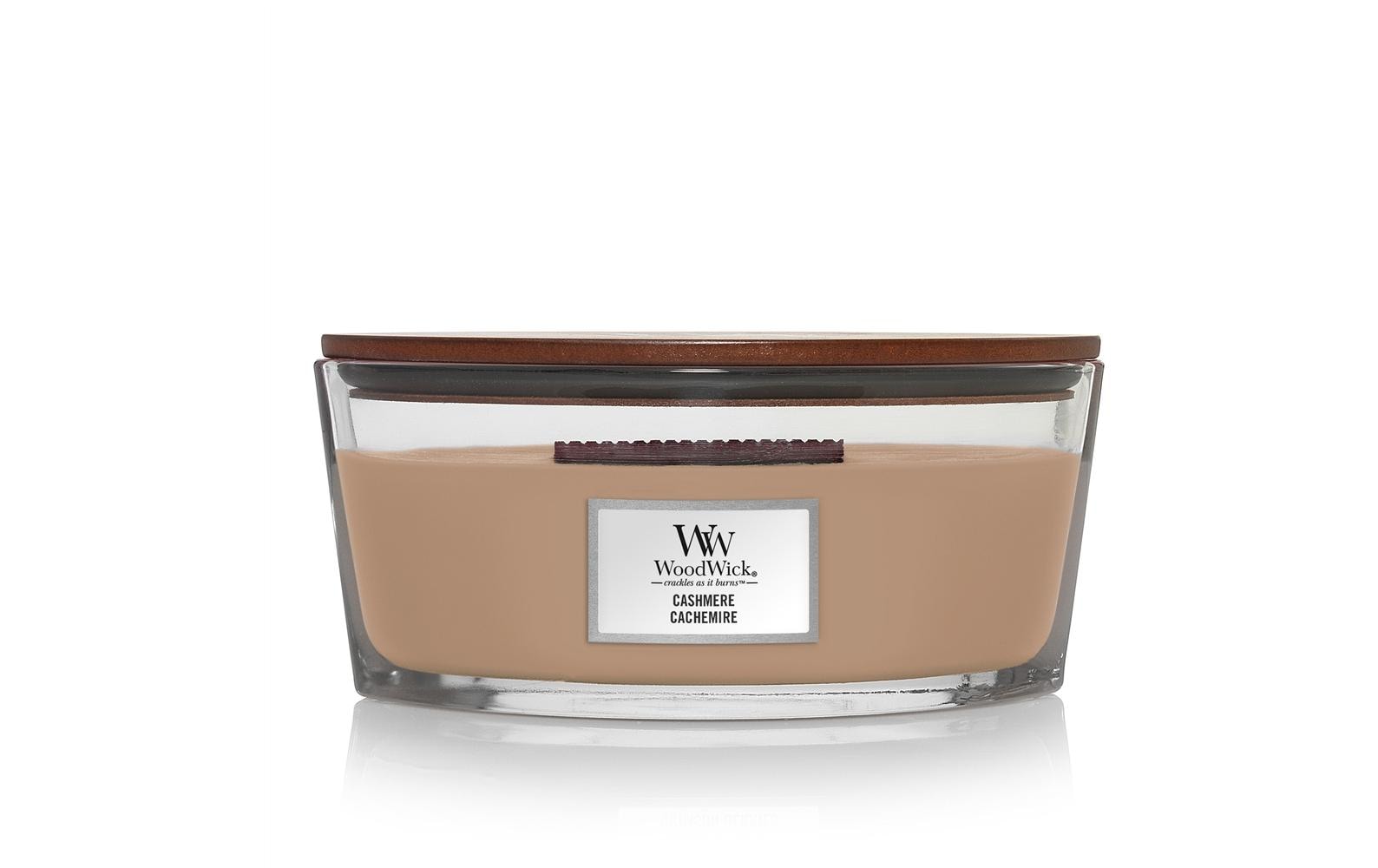 WoodWick Duftkerze – Iris – Ø 19,1 × 9,2 cm
