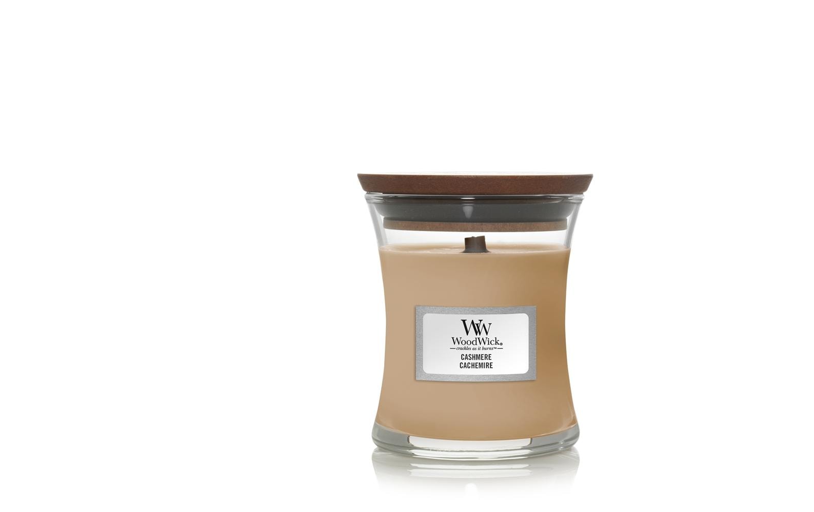 WoodWick Duftkerze – Rosa Pfeffer – Ø 7 × 8,3 cm