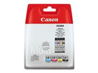 Canon Tintenpatronen-Multipack CLI-581, CMYK – für Canon PIXMA
