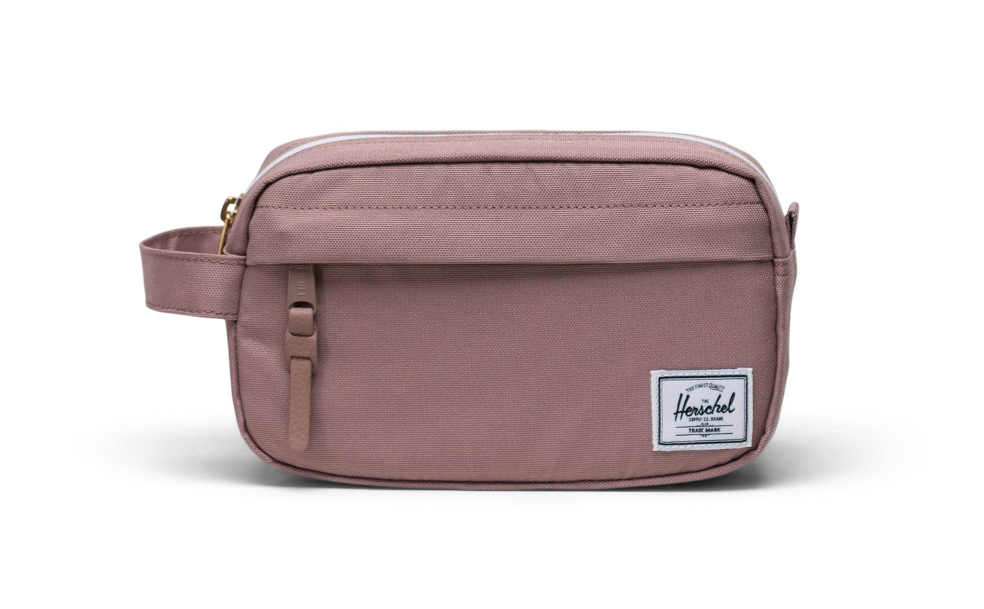 Herschel Kulturbeutel Travel Kit Small Chapter – wasserfest – 3 l – rosa – Stoff – 1 Stk.