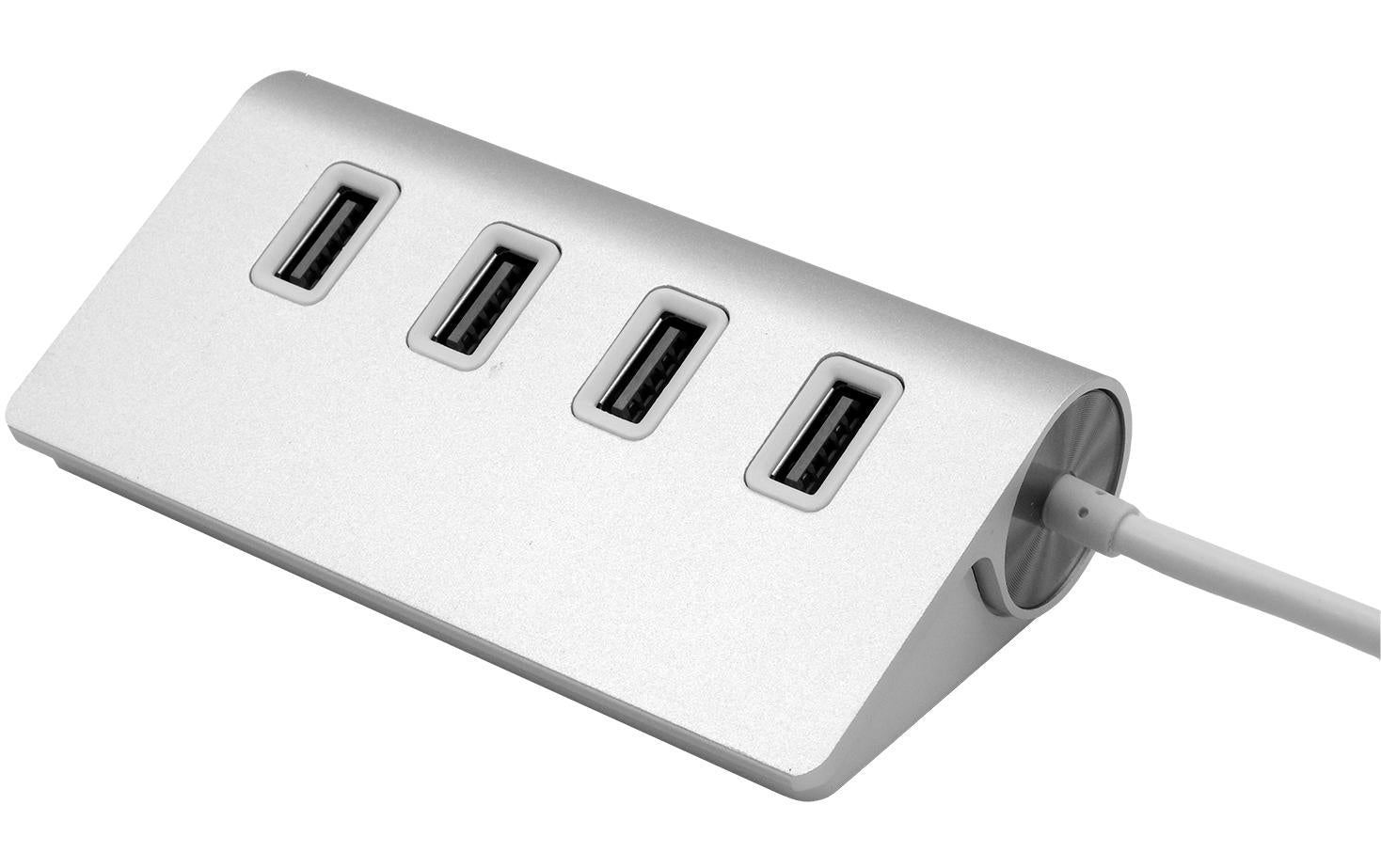 EXSYS EX-1134-2 USB-Hub – USB-C, 4× USB-A, für Windows/Mac