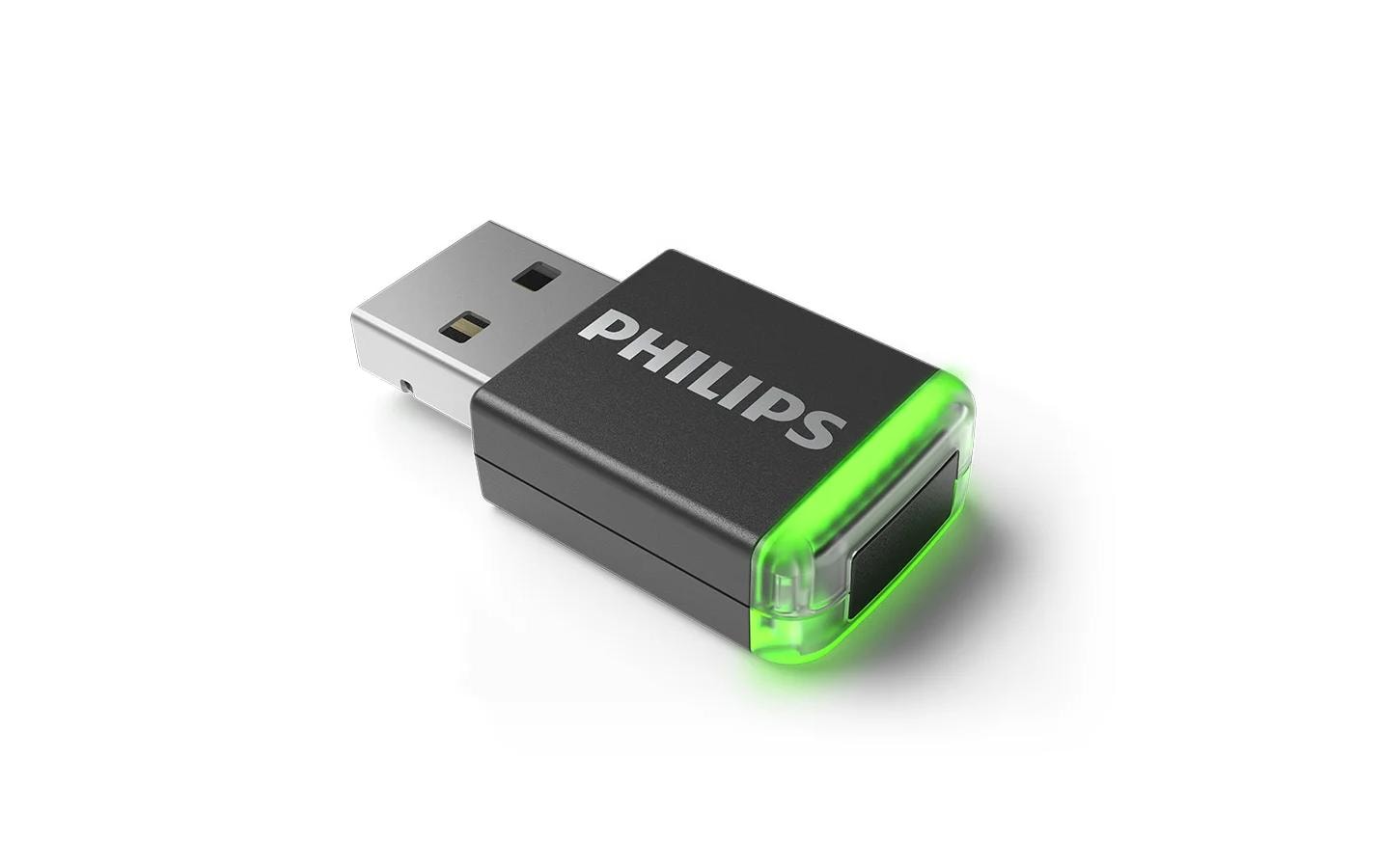 Philips AirBridge – Headset-Dongle (USB‑A), Schwarz, für SpeechMike Premium Air, SpeechOne