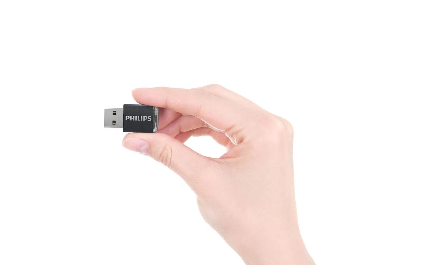 Philips AirBridge – Headset-Dongle (USB‑A), Schwarz, für SpeechMike Premium Air, SpeechOne
