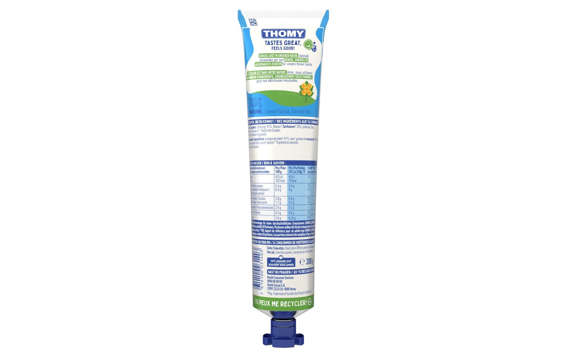 Thomy Milder Senf – 400 g