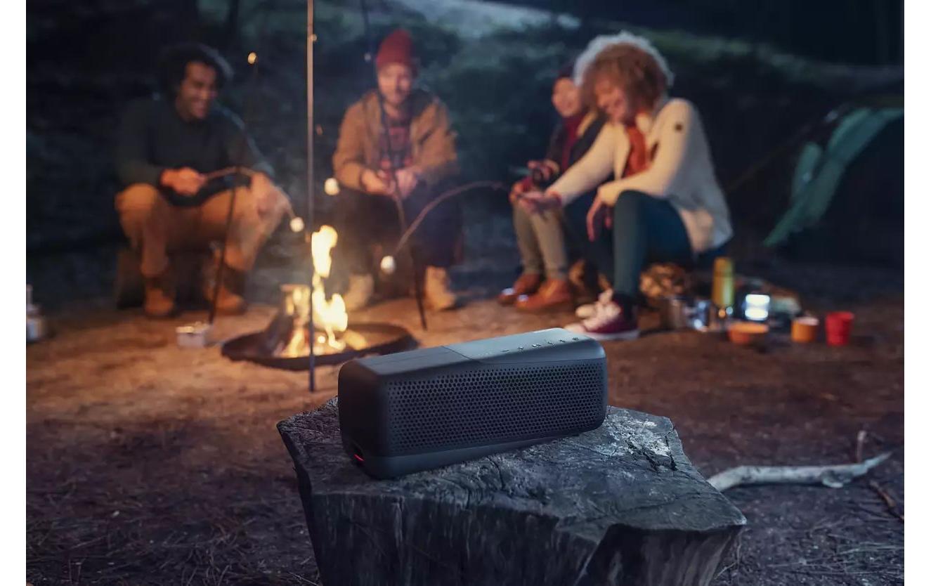 Philips TAS7807B/00 – Bluetooth-Lautsprecher – IP67, 24 h Akku, 40 W, Bluetooth 5.2, Schwarz