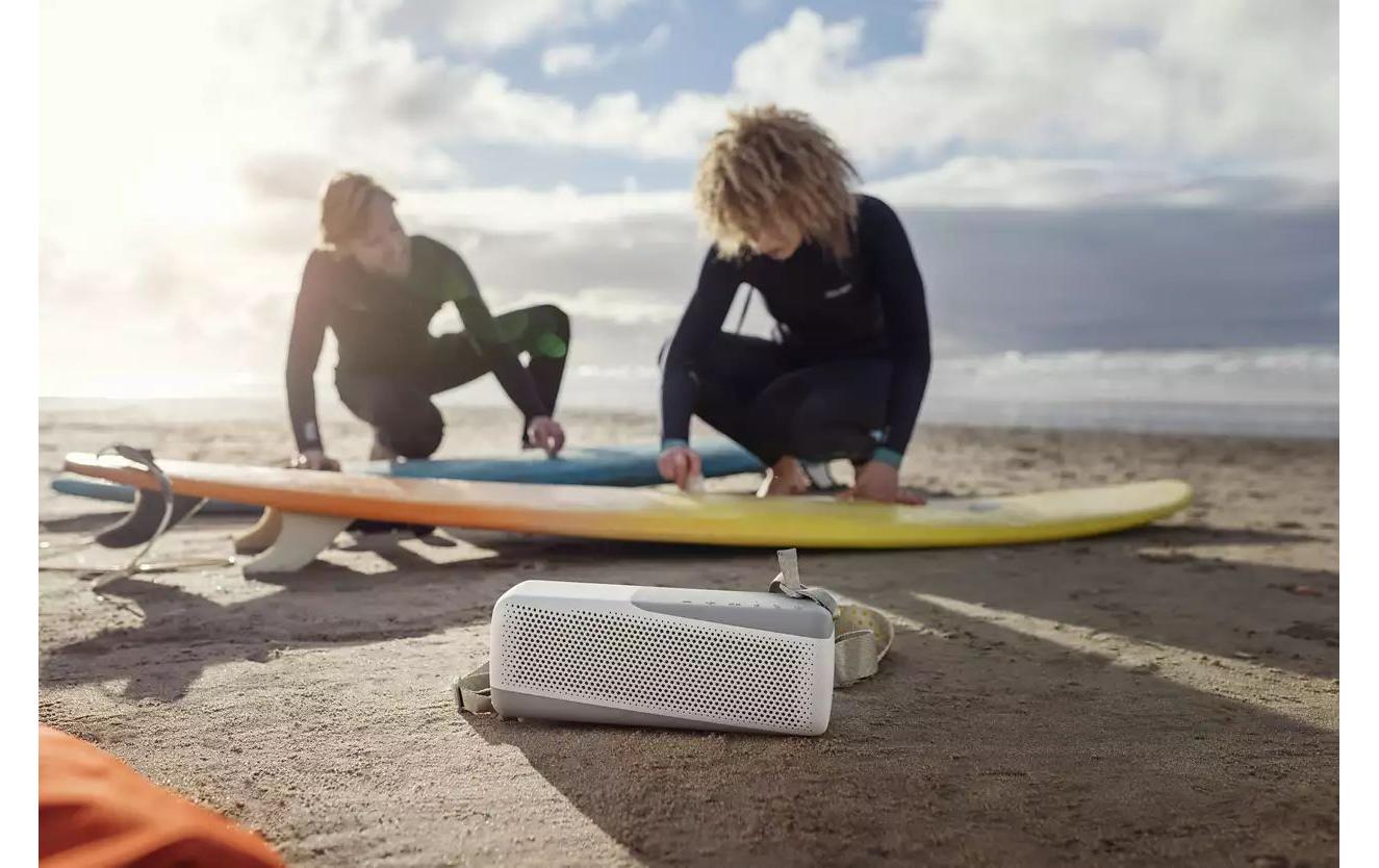 Philips TAS7807W/00 – Bluetooth-Lautsprecher – IP67, 24 h Akku, 40 W, Bluetooth 5.2, Weiss