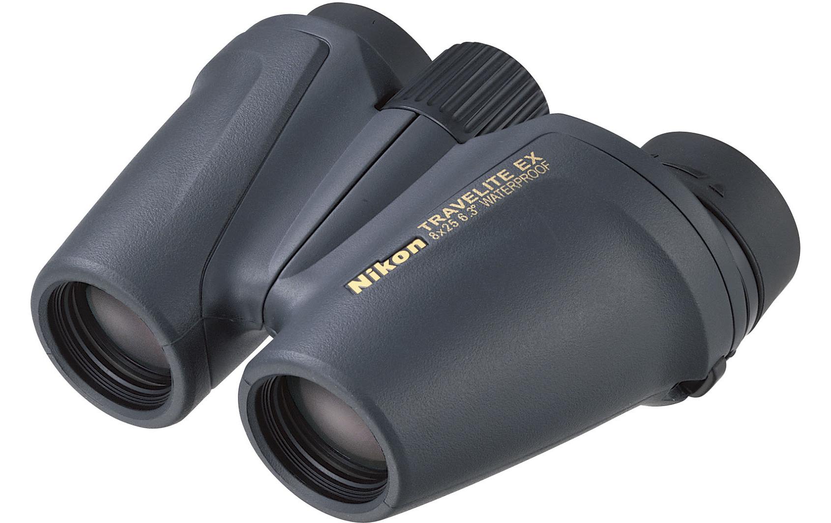 Nikon Kompaktfernglas Travelite EX – 8×25 mm, schwarz