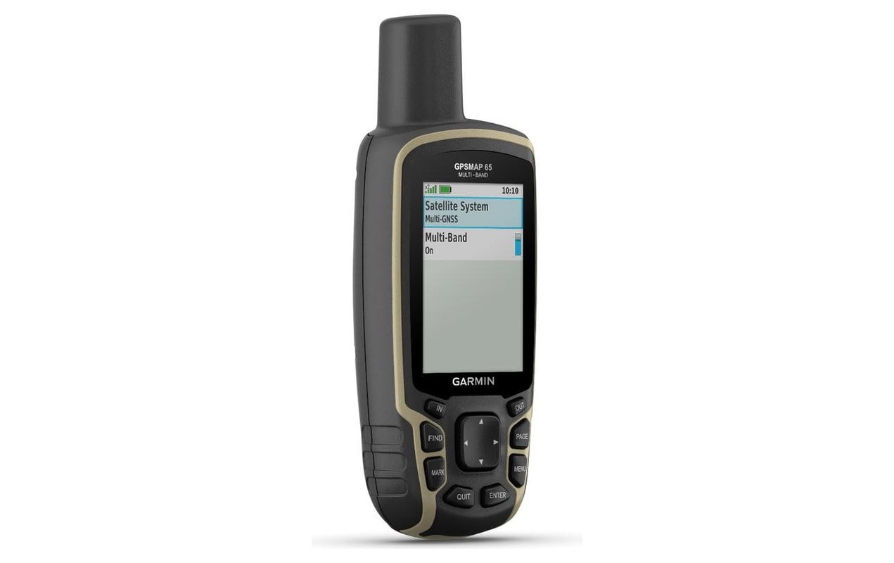 Garmin GPS-Gerät GPSMAP 65 – 61 × 36 × 160 mm, Schwarz, 217 g