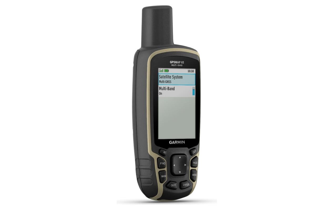 Garmin GPS-Gerät GPSMAP 65 – 61 × 36 × 160 mm, Schwarz, 217 g