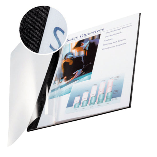 Leitz Softcover-Buchbindemappe A4, Rücken 11 mm, 70 Blatt