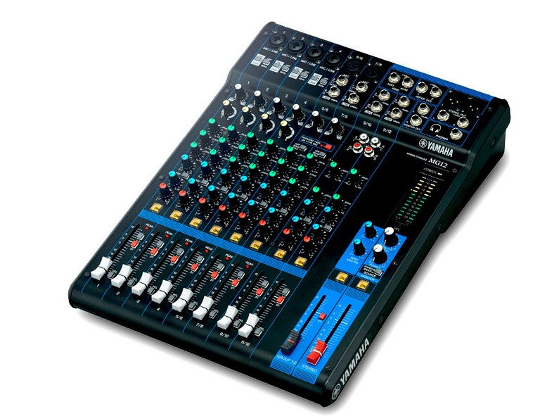 Yamaha MG12 – 12-Kanal Mischpult, 24 Bit, 192 kHz