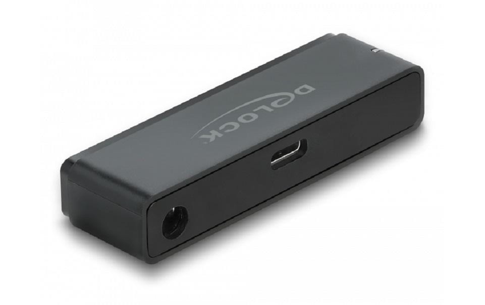 DeLOCK USB-C auf SATA Adapter, USB 3.2 Gen 1, SATA 6 Gb/s, Modell 64188, für Windows/Mac/Linux