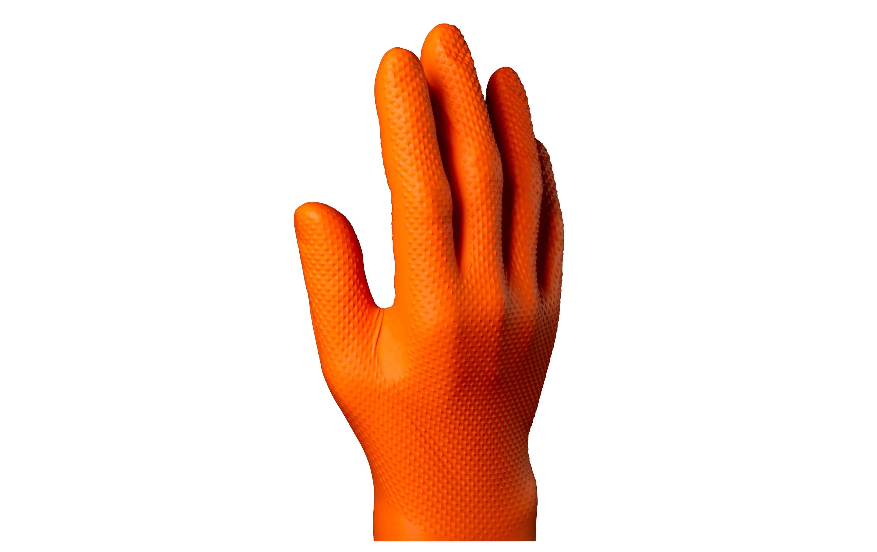 Ignite Einweghandschuhe Nitril – L – Orange