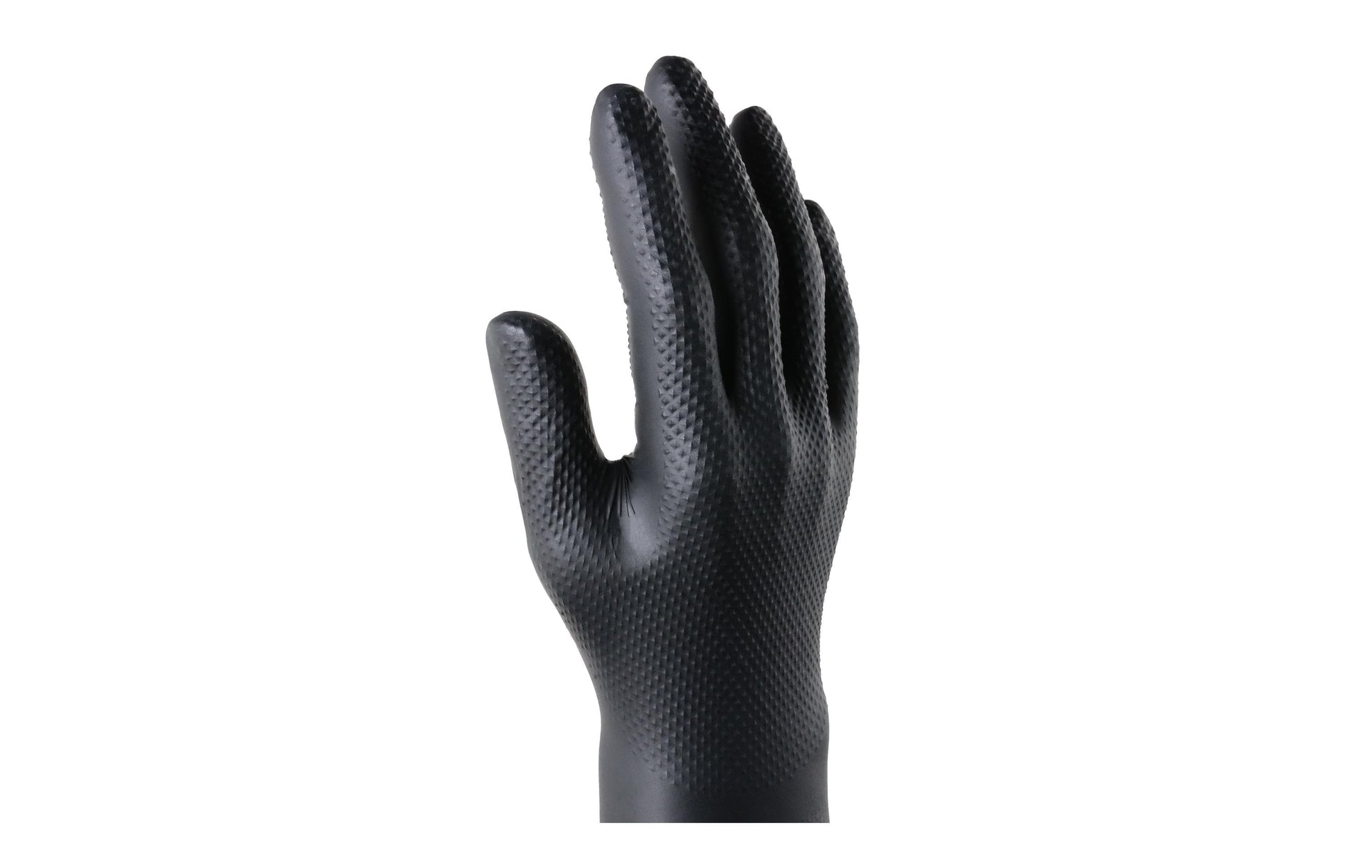 Boldmax Einweghandschuhe Nitril, Max Grip – XXL – Schwarz