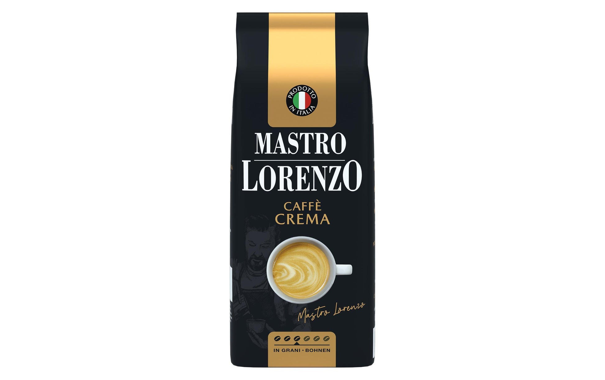 Mastro Lorenzo Crema – Kaffeebohnen – Café Crème, 1 kg