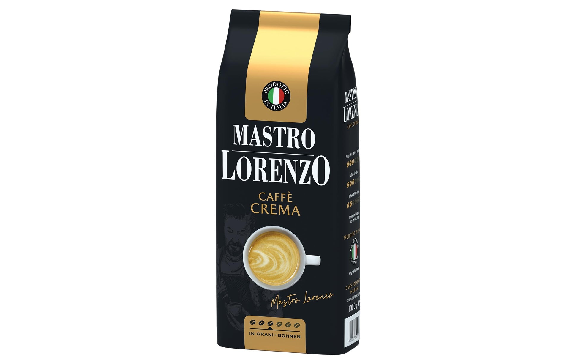 Mastro Lorenzo Crema – Kaffeebohnen – Café Crème, 1 kg