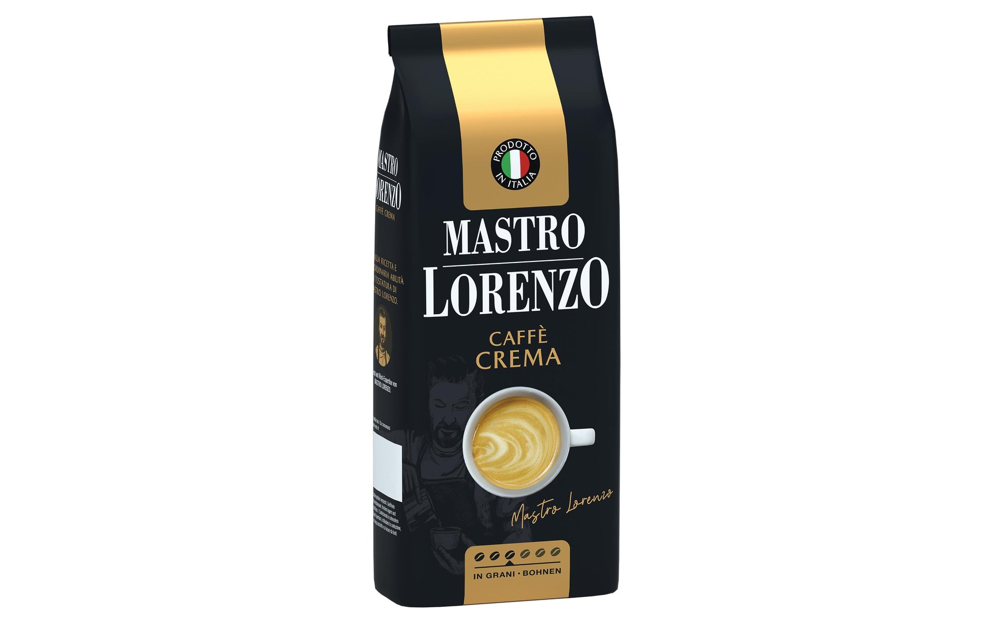 Mastro Lorenzo Crema – Kaffeebohnen – Café Crème, 1 kg