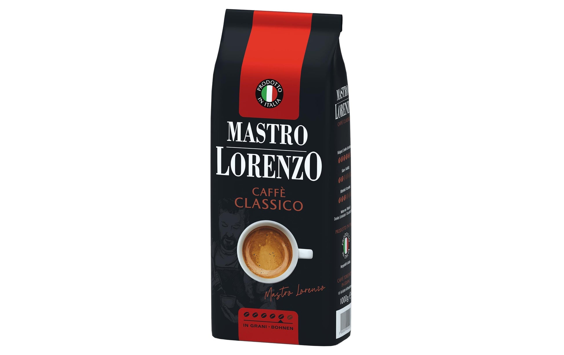 Mastro Lorenzo Classico – Kaffeebohnen – Café Crème, 1 kg