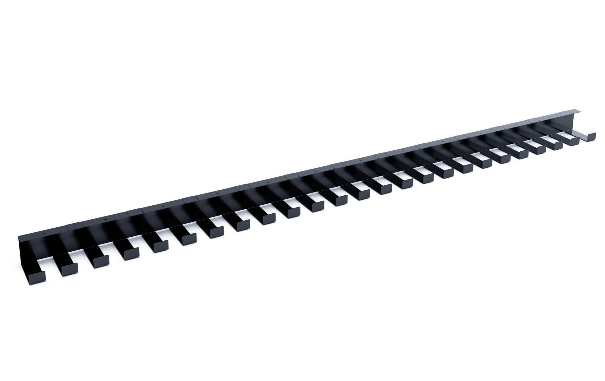 Actiforce Kabelwanne – 1'470 × 62 × 0 mm, schwarz, Stahlblech