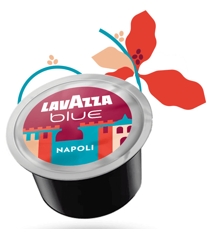 Lavazza Tales of Napoli – Kapseln für Lavazza Blue – Espresso, dunkel, 100 Kapseln