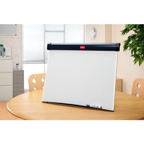 Nobo Barracuda Tisch-Flipchart, magnetisch – 67,5 × 55 cm