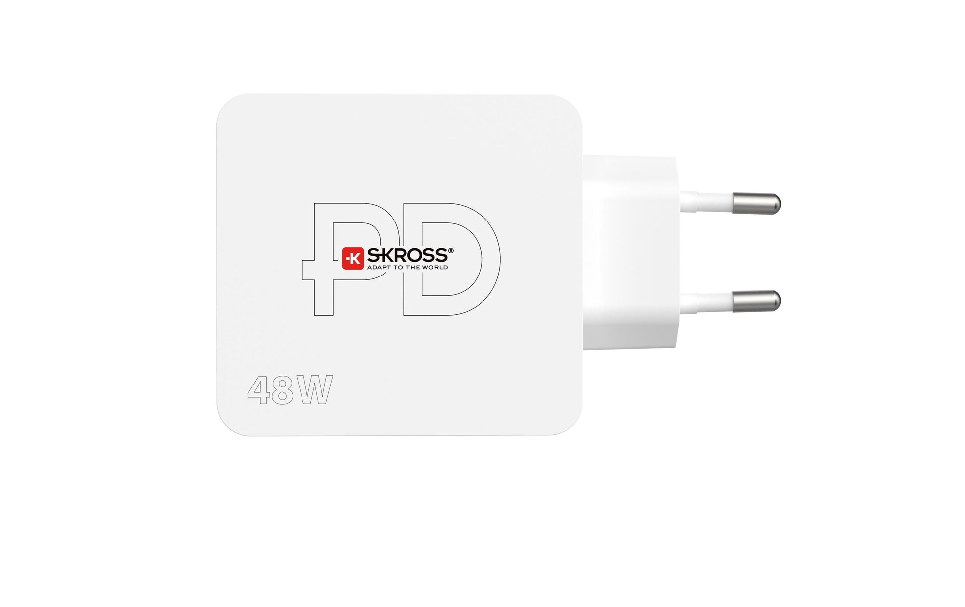SKROSS Multipower 2 Pro+ Netzteil (EU) – 1× USB-C + 1× USB-A, PD