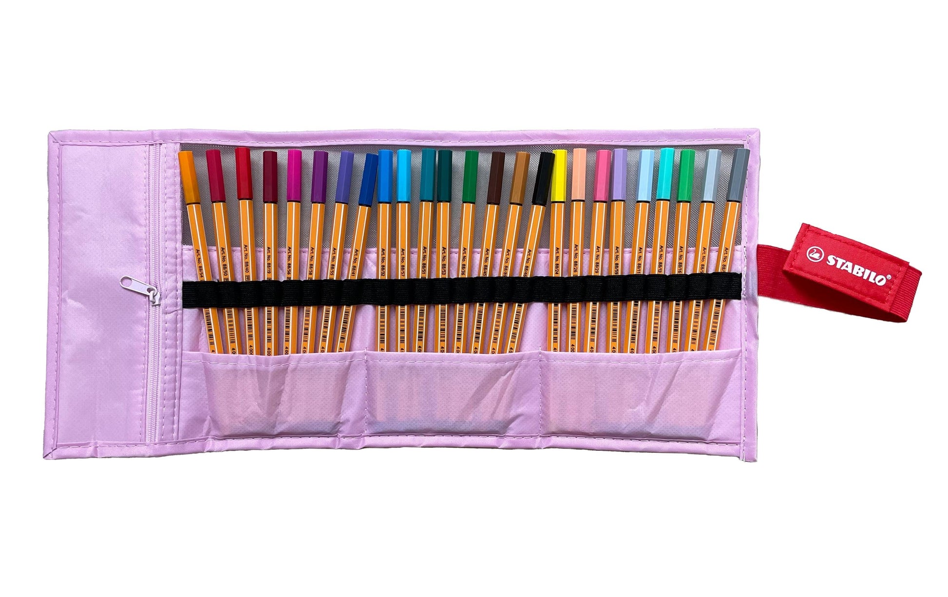 STABILO point 88 Fineliner – 25er-Set – 0,4 mm – 25 Farben, sortiert