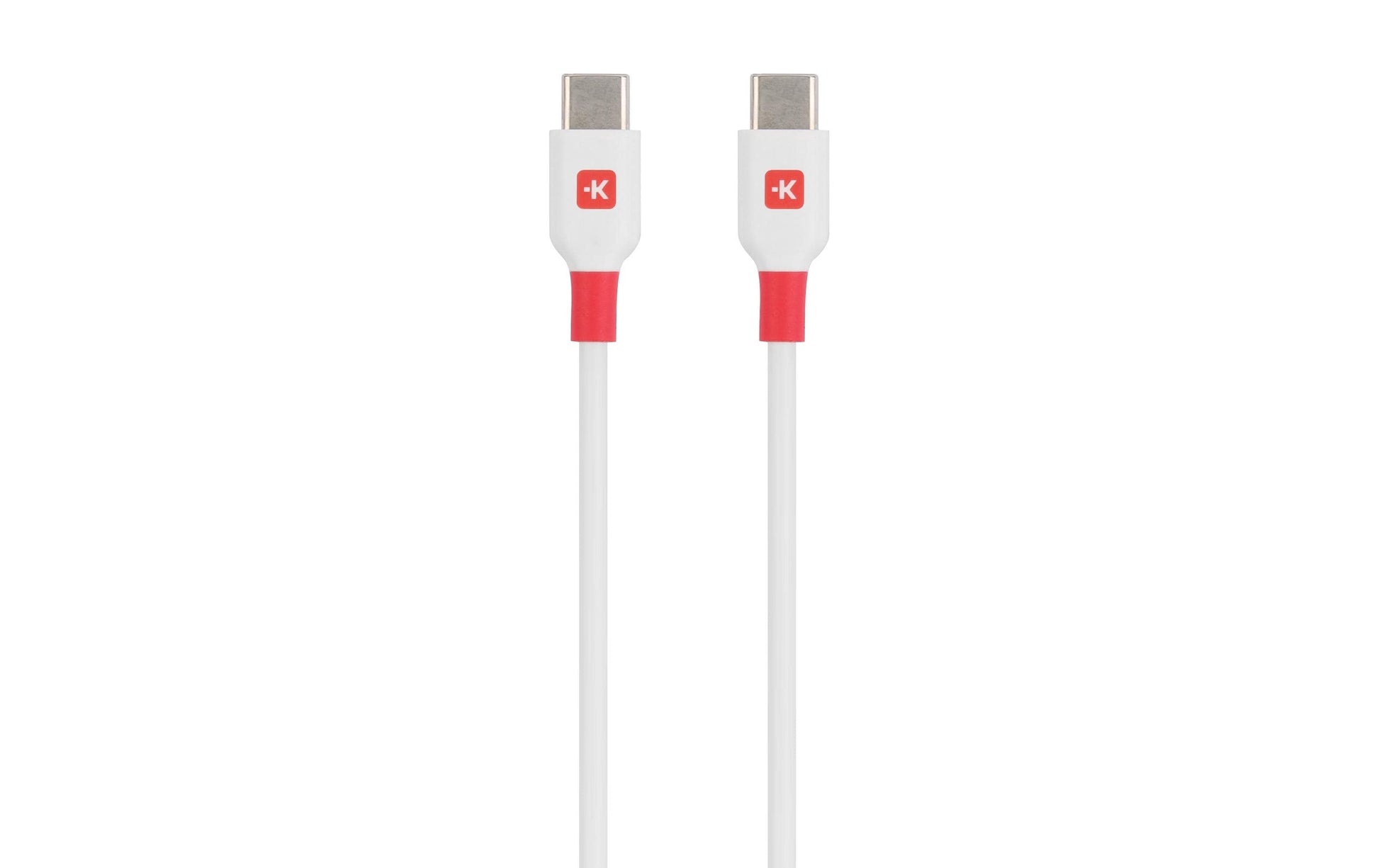 Skross USB-C auf USB-C Kabel – USB 2.0 (480 Mbit/s) – 2 m – Weiss