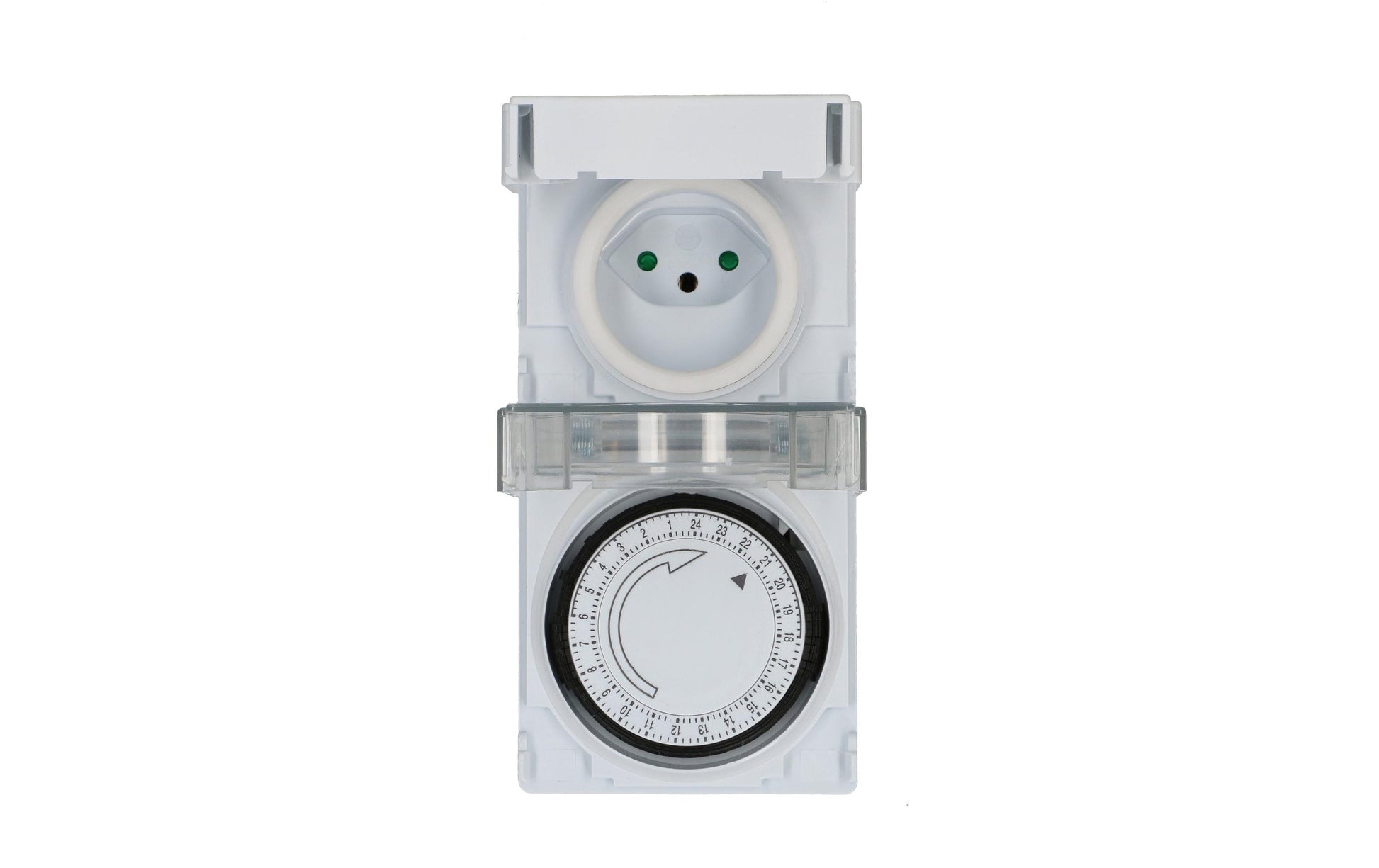 Max Hauri AG Max Hauri Zeitschaltuhr (DIN-Schiene) – mechanisch, 24 h, IP55 – 166222