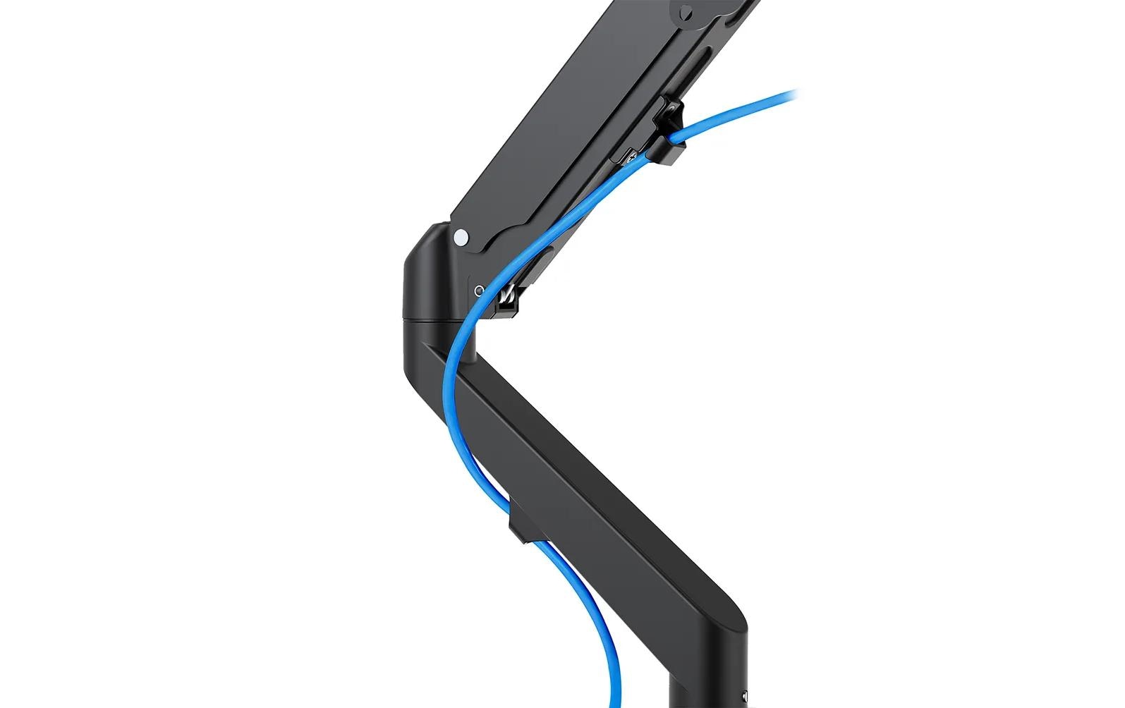 Neomounts DS70-700BL2 – Monitorarm, bis 27", neigbar, schwenkbar, schwarz