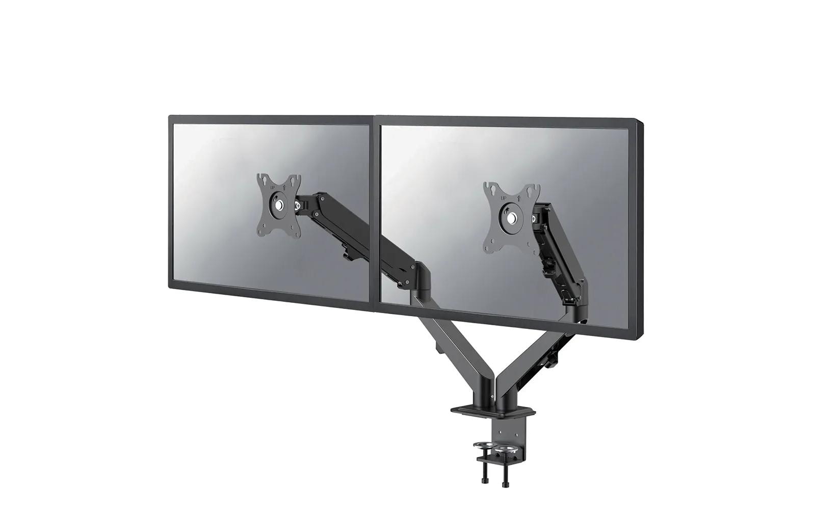 Neomounts DS70-700BL2 – Monitorarm, bis 27", neigbar, schwenkbar, schwarz