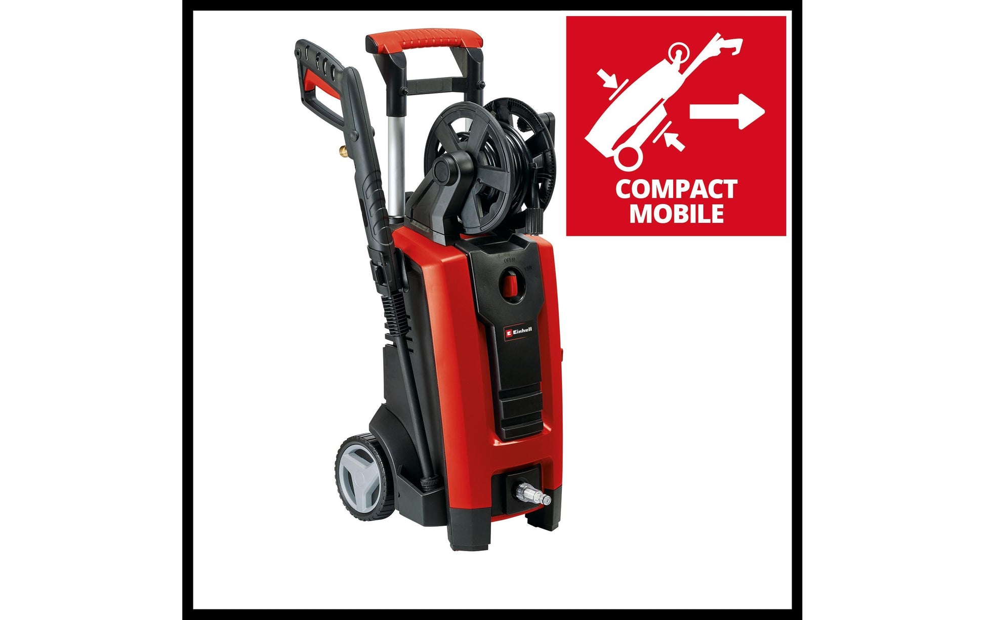 Einhell Hochdruckreiniger TE-HP 140 Expert – 1'900 W – Rot