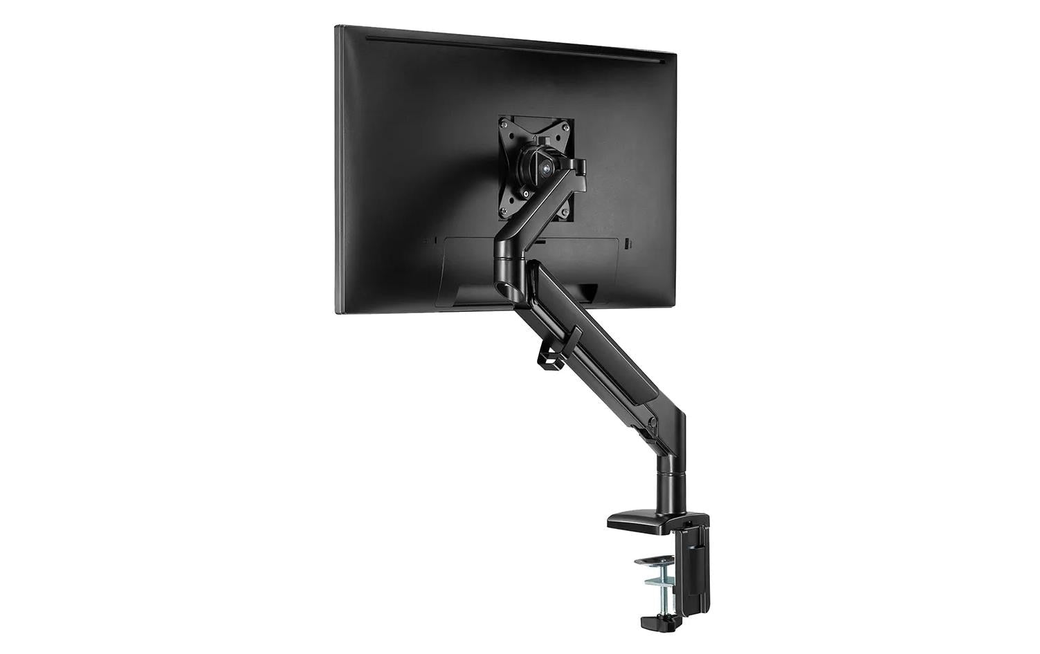 Neomounts DS70-810BL1 – Monitorarm, Single, bis 32", 1–9 kg, gasunterstützt, 180°-Stopp, schwarz