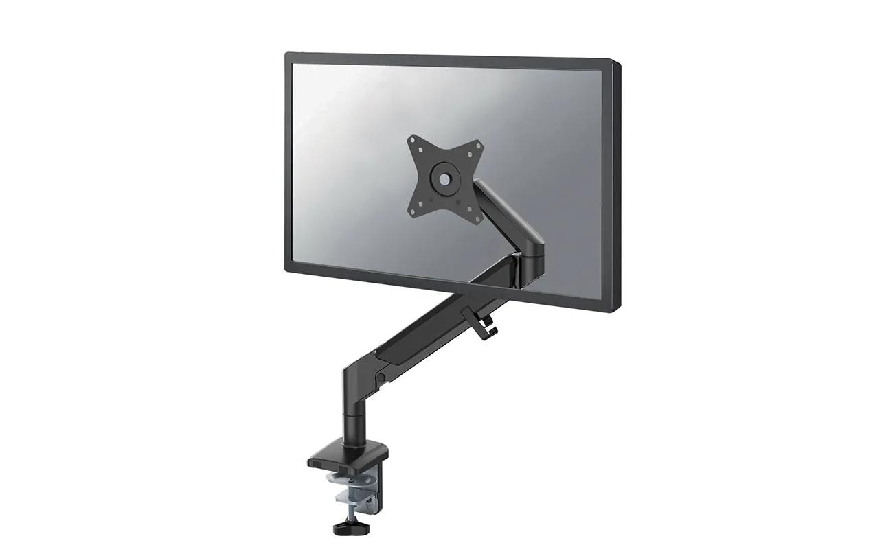 Neomounts DS70-810BL1 – Monitorarm, Single, bis 32", 1–9 kg, gasunterstützt, 180°-Stopp, schwarz