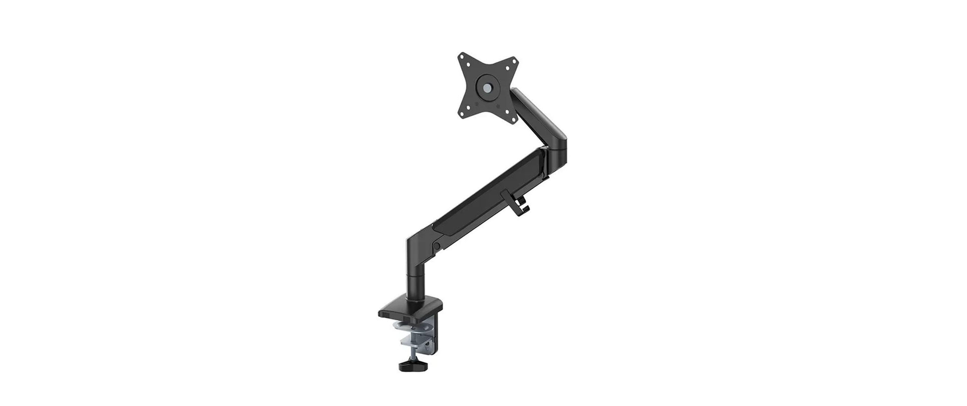 Neomounts DS70-810BL1 – Monitorarm, Single, bis 32", 1–9 kg, gasunterstützt, 180°-Stopp, schwarz
