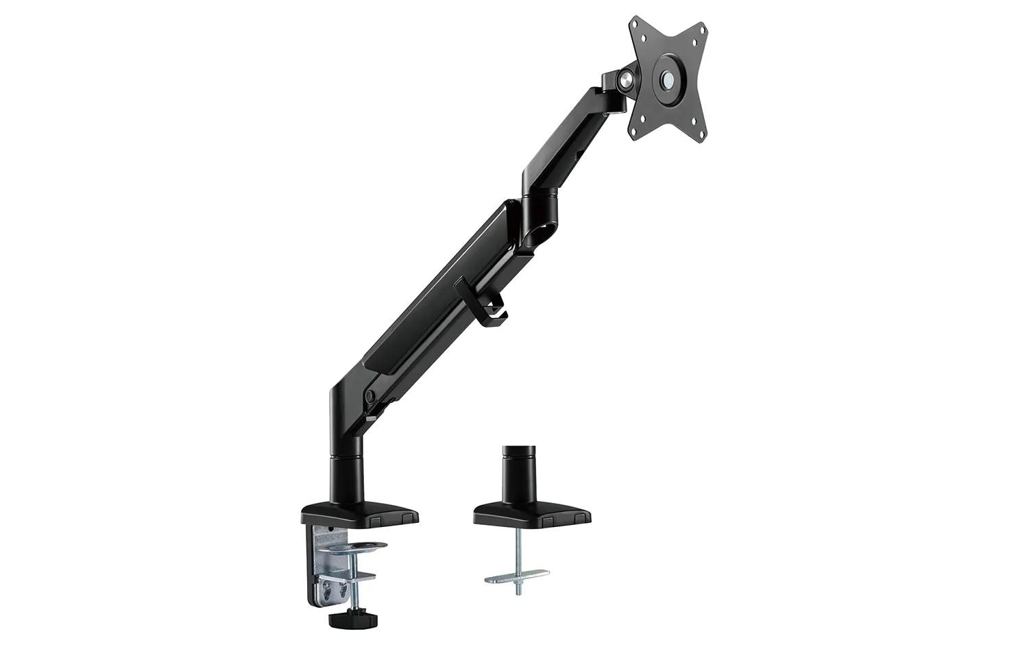 Neomounts DS70-810BL1 – Monitorarm, Single, bis 32", 1–9 kg, gasunterstützt, 180°-Stopp, schwarz