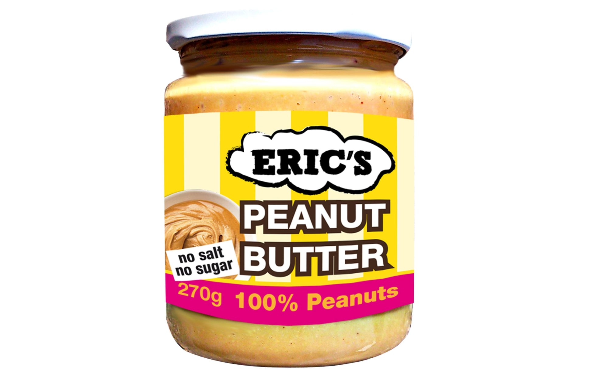 Eric's Erdnusscreme – 100% – 270 g