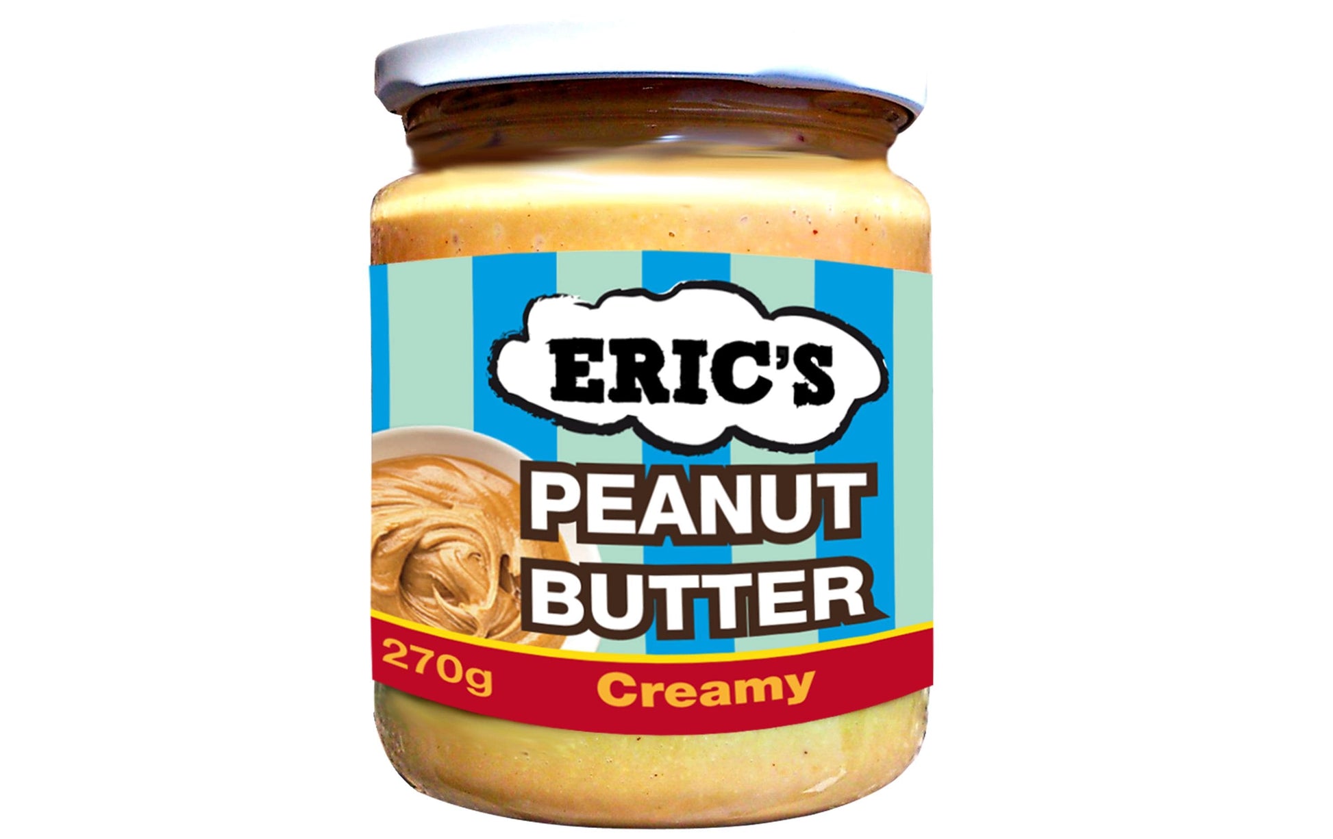 Eric's Nussaufstrich Erdnuss, cremig – 270 g