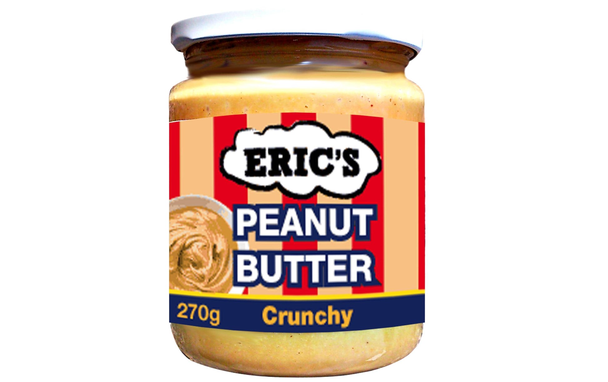Eric's Erdnussaufstrich Crunchy – 270 g