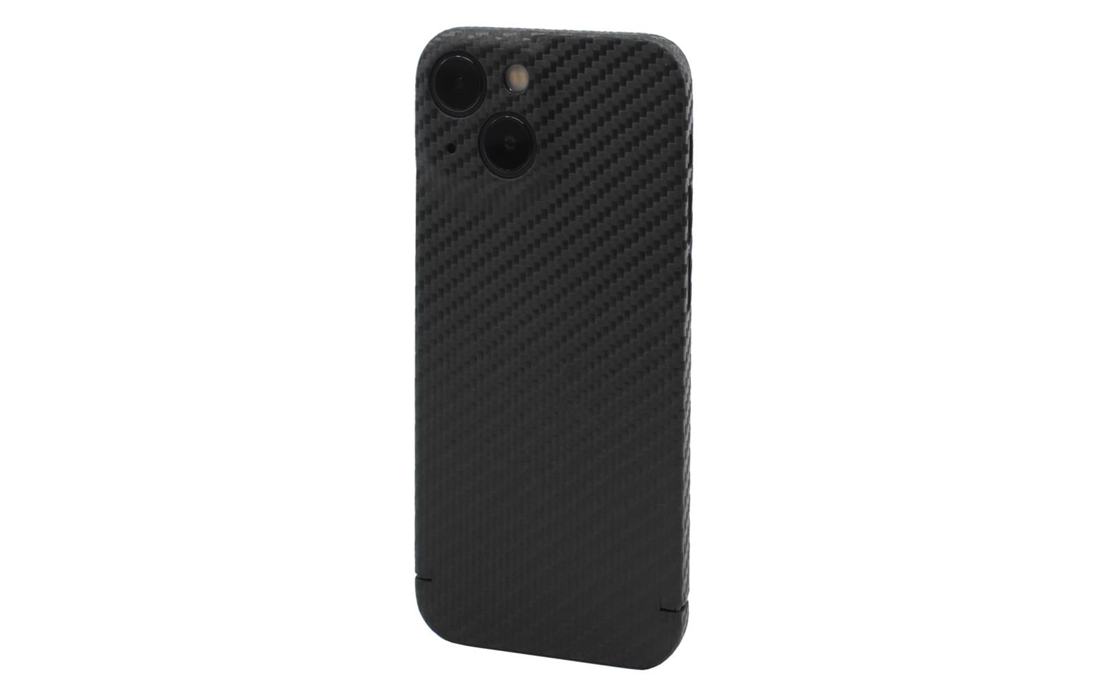 Nevox – Backcover Carbon Series – für Apple iPhone 15 Plus – schwarz – Aramid/Karbon, MagSafe-kompatibel