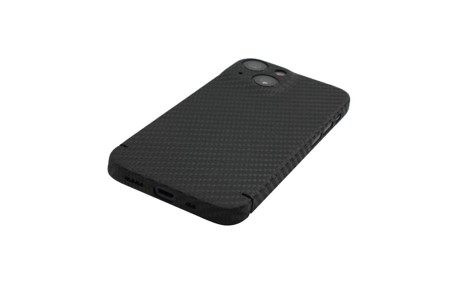 Nevox – Backcover Carbon Series – für Apple iPhone 15 Plus – schwarz – Aramid/Karbon, MagSafe-kompatibel