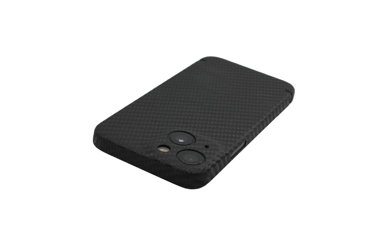 Nevox – Backcover Carbon Series – für Apple iPhone 15 Plus – schwarz – Aramid/Karbon, MagSafe-kompatibel