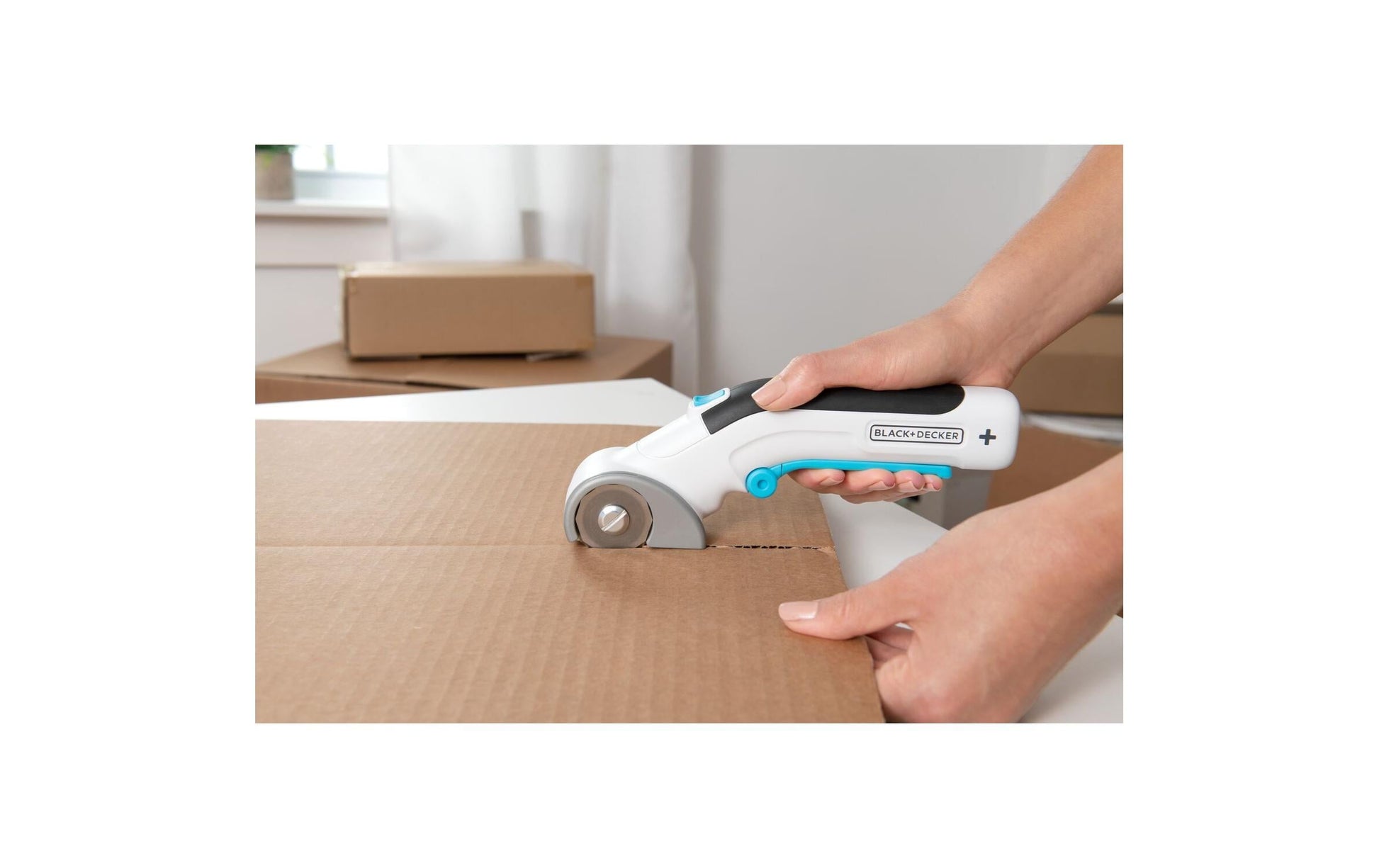 Black & Decker BLACK+DECKER Universalschneider – Trapezmesser, Weiss, 1 Stk.