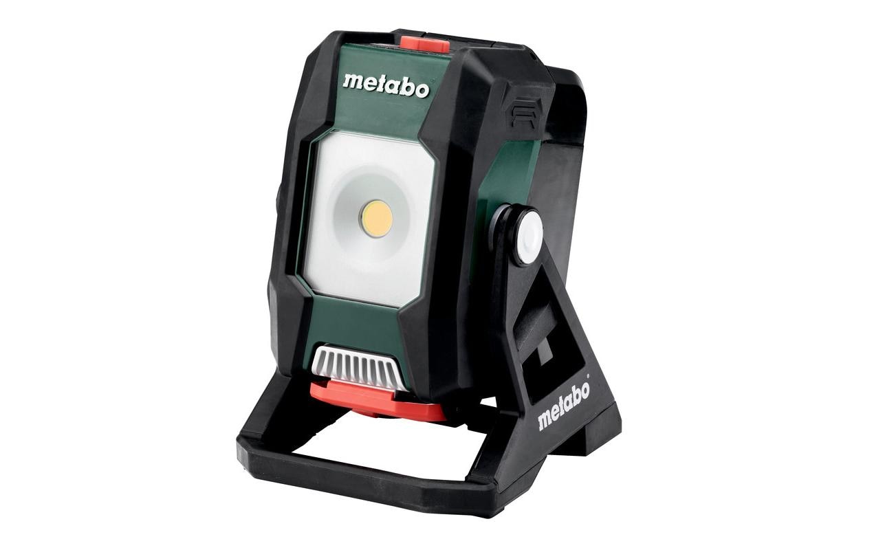 Metabo Akku-Baustrahler BSA 12-18 LED 2000 – 2000 lm, dimmbar, IP54, schwarz/grün