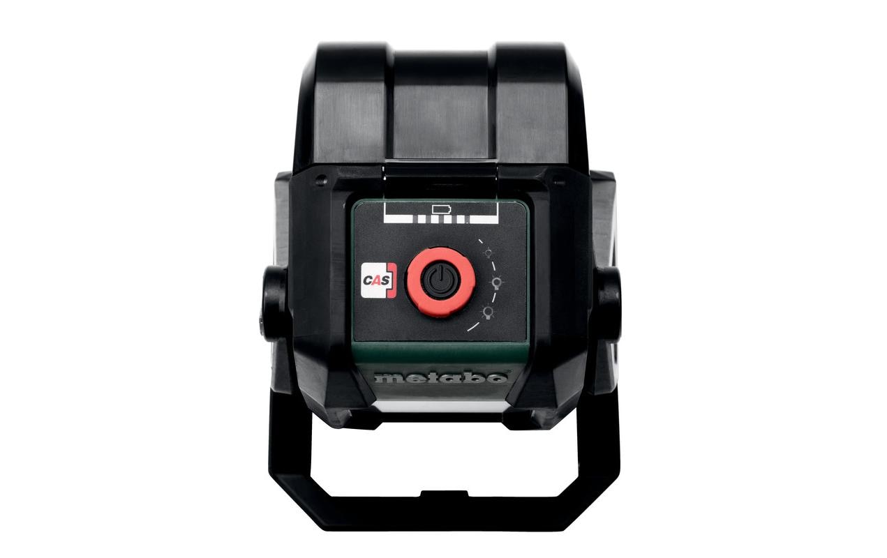 Metabo Akku-Baustrahler BSA 12-18 LED 2000 – 2000 lm, dimmbar, IP54, schwarz/grün