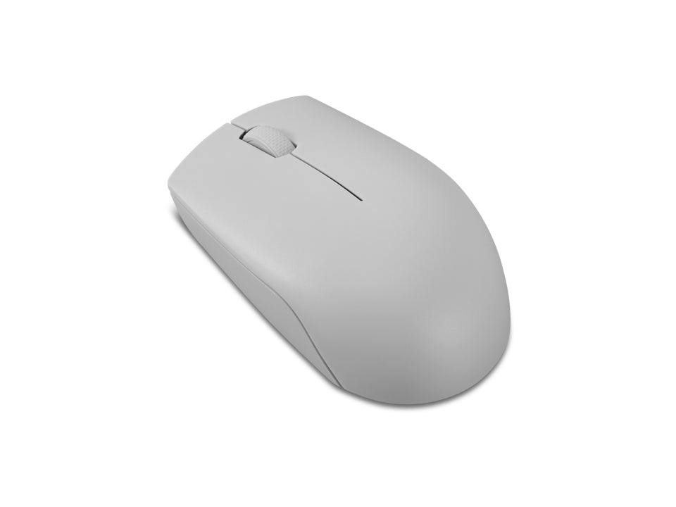 Lenovo GY51L15678 – Maus – Kabellos (2,4 GHz), 1000 DPI, beidhändig, Grau