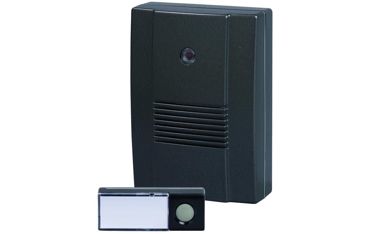 Heidemann HX Outdoor Türgong – kabellos, 85 dB, Batterie, Schwarz