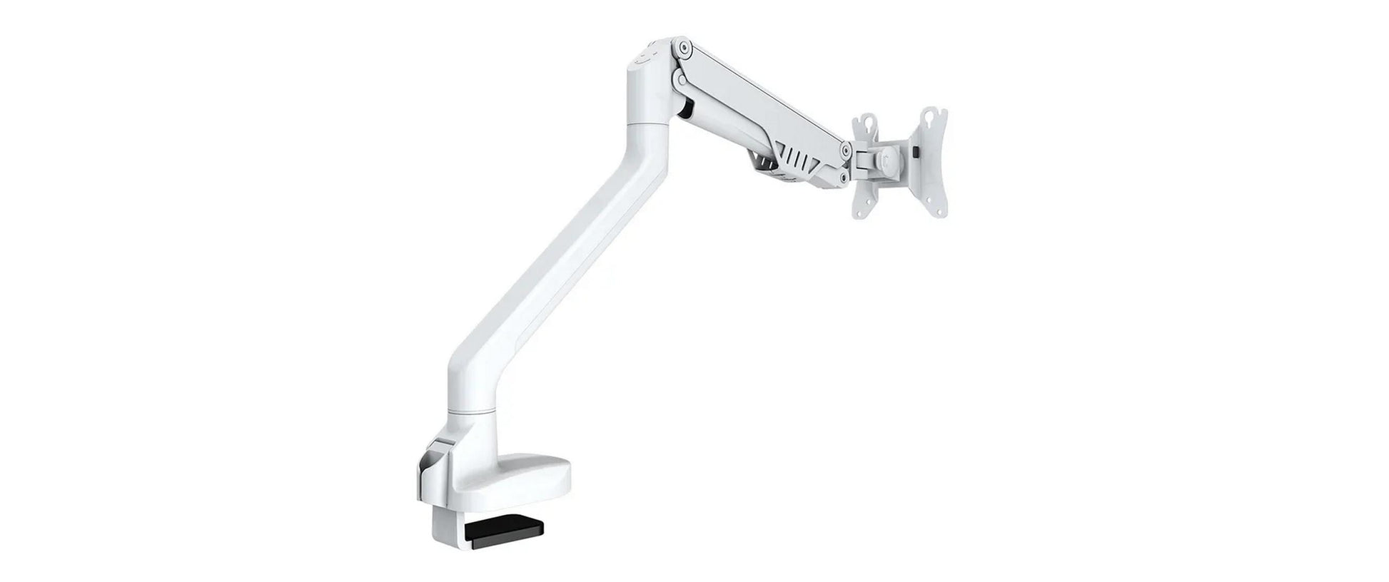 Neomounts FPMA D750WHITE2 – Monitorarm, Tischklemme, bis 32", VESA 75 × 75/100 × 100 mm